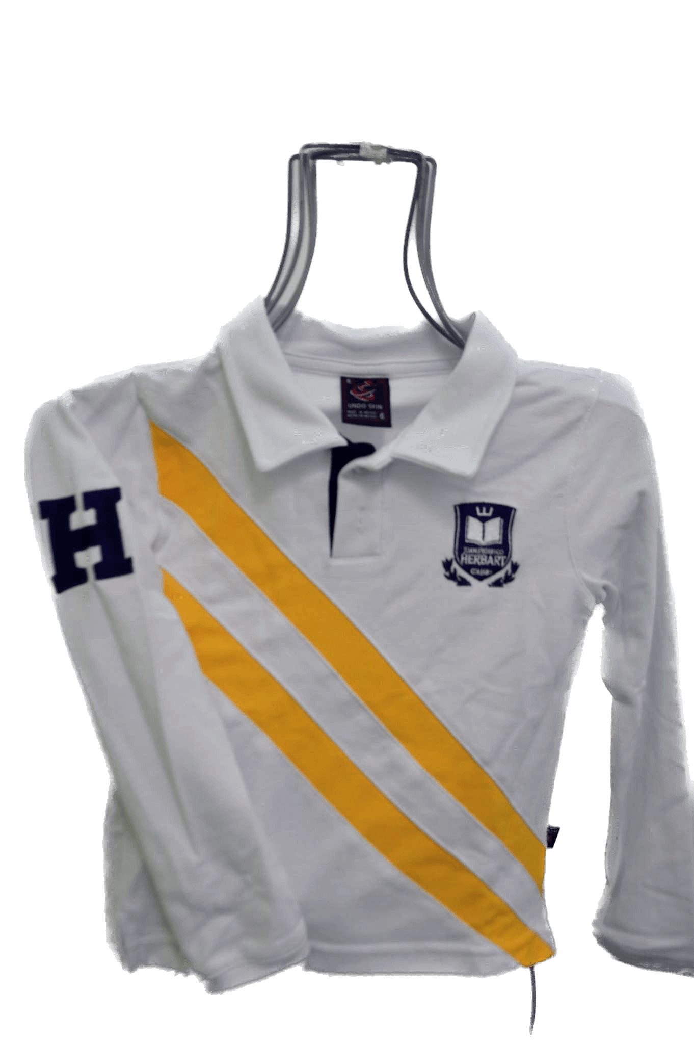 PLAYERA POLO MANGA LARGA (10,12,14,16)