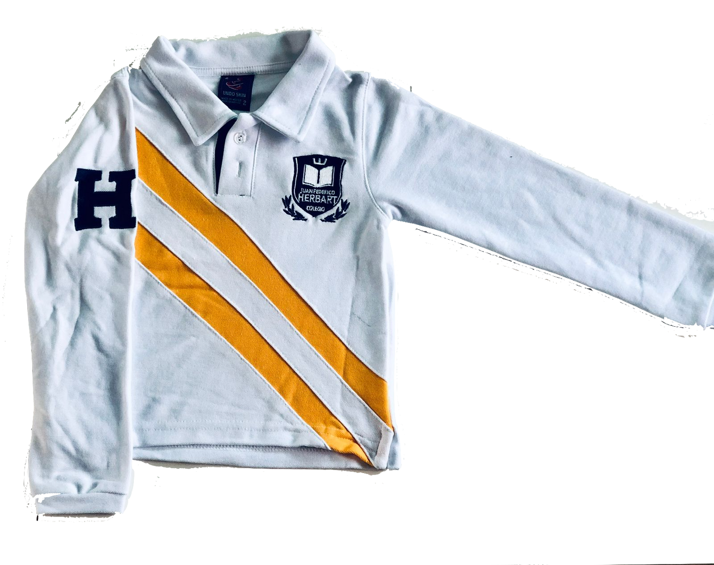 PLAYERA POLO MANGA LARGA (10,12,14,16)